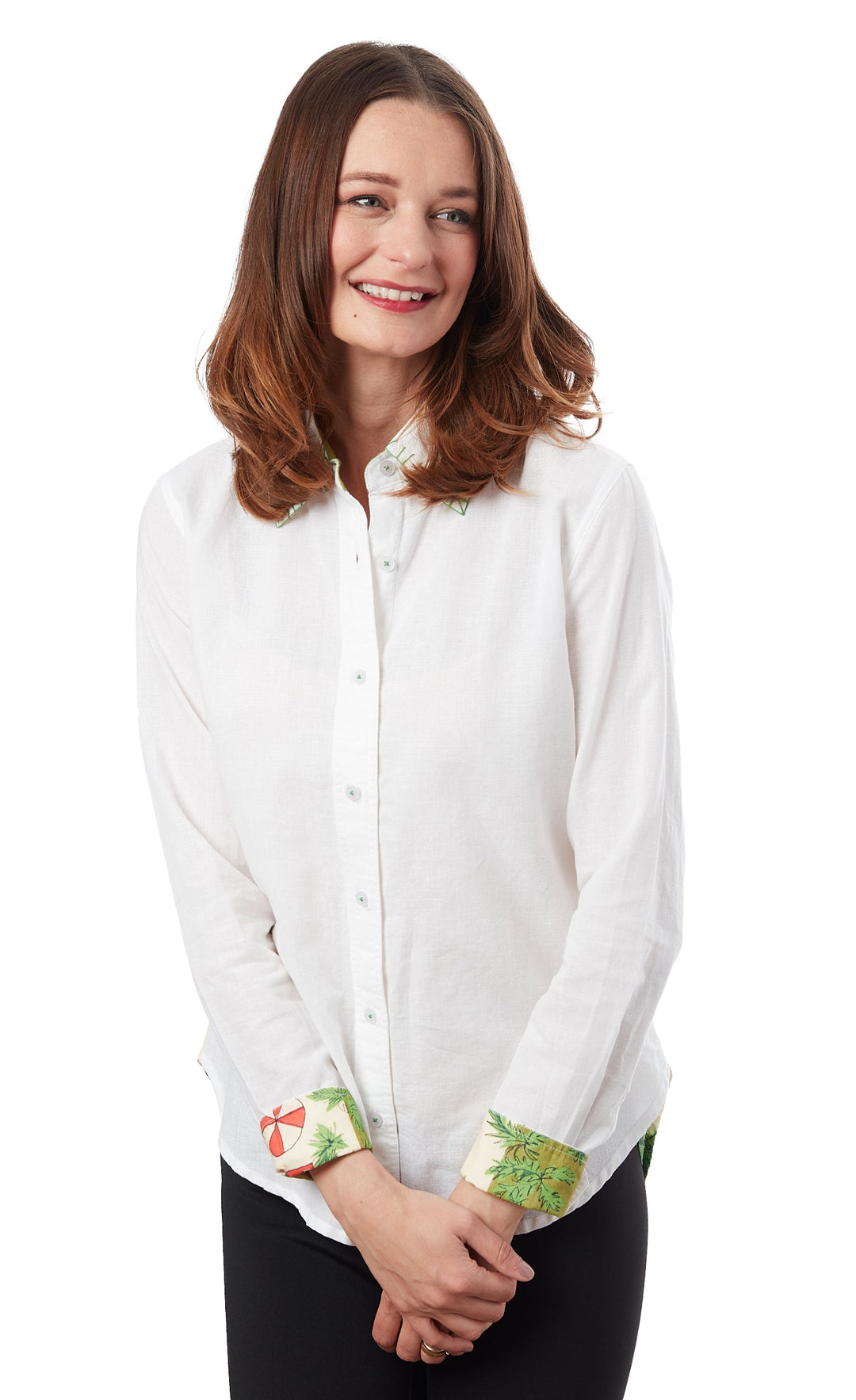 Chesapeake Hi-Lo Tunic Swimmers Print