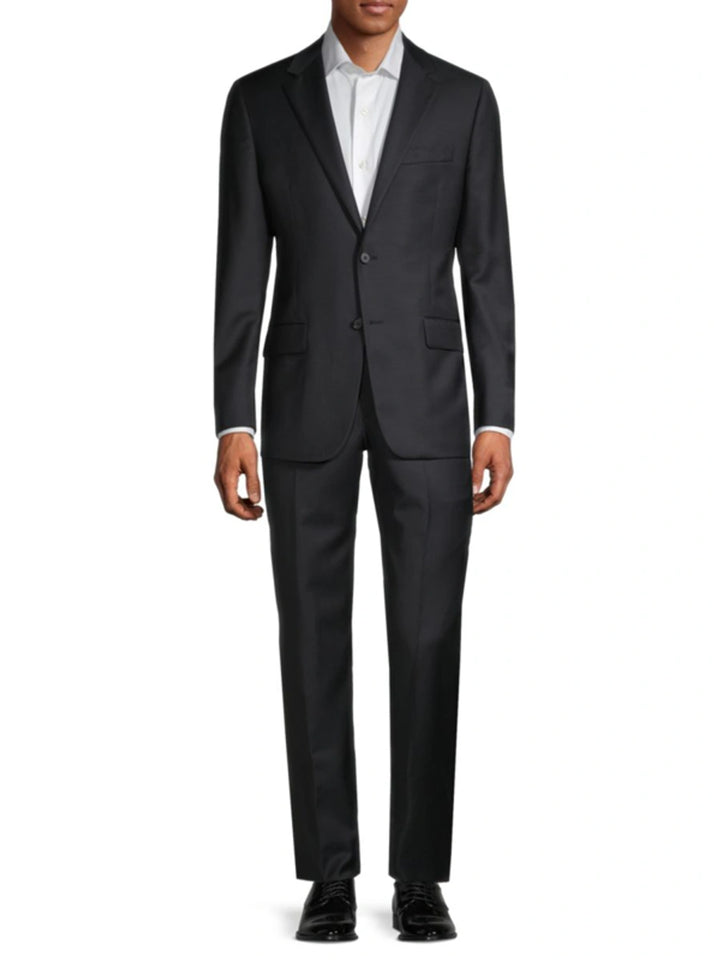 Milburn Half Canvas Suit - Black