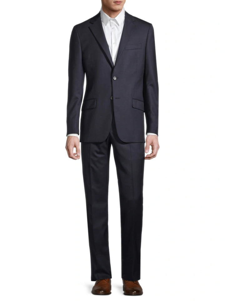 Milburn Half Canvas Suit - Navy
