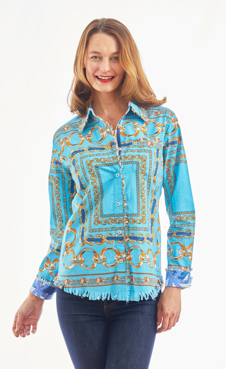 Cape Cod Tunic Blue Links