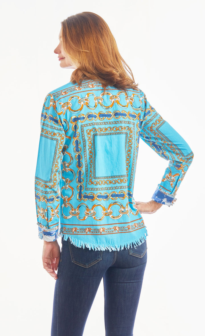 Cape Cod Tunic Blue Links