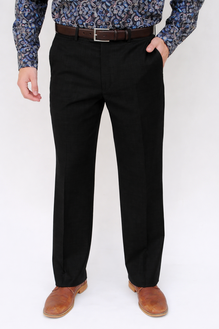 Wool Dress Pant - Classic Fit  Black
