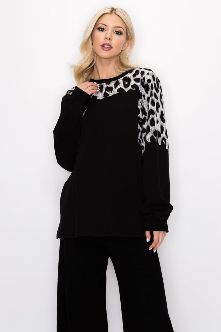 Reese Stretch Pointe Knit Top