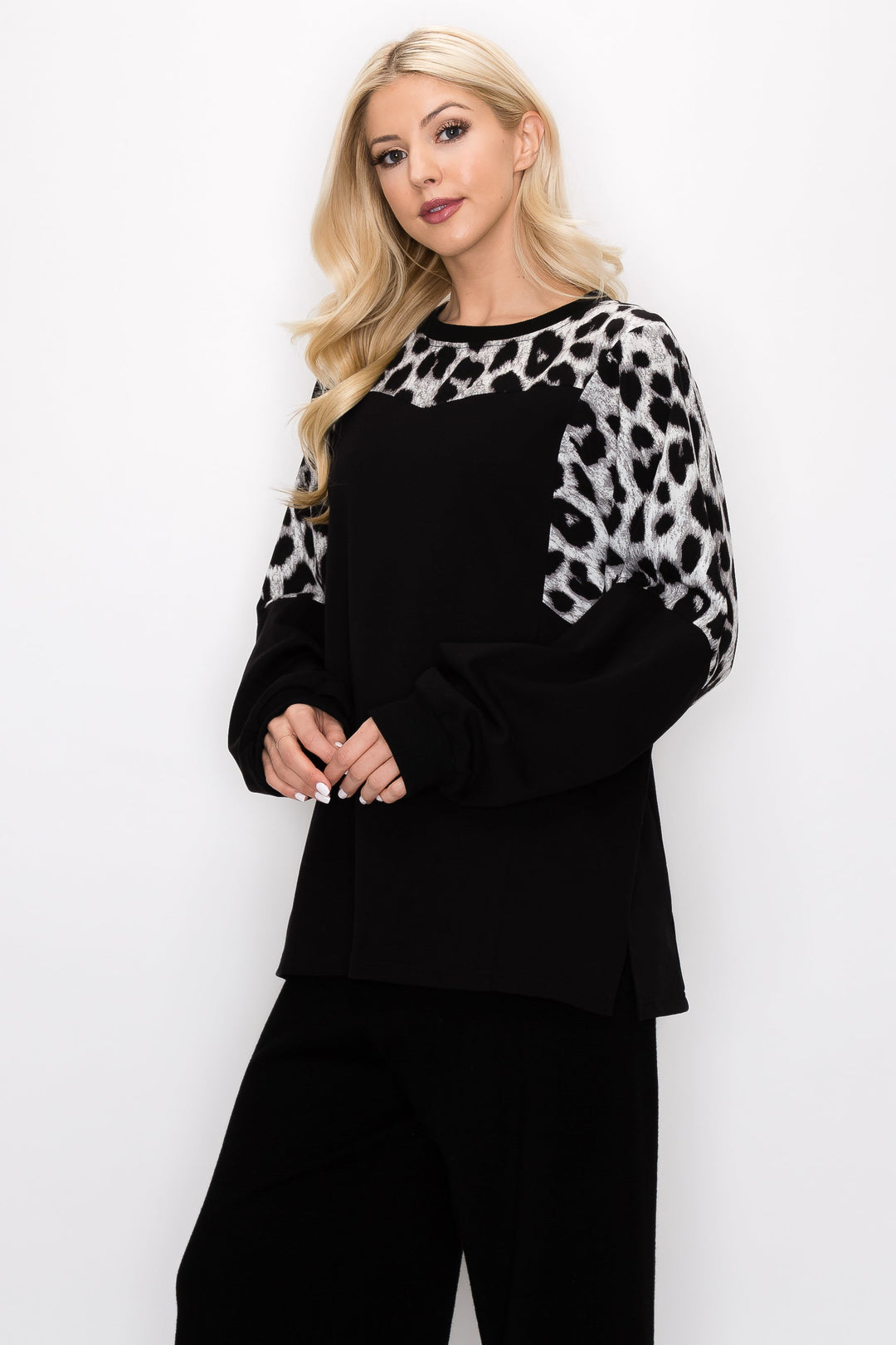 Reese Stretch Pointe Knit Top