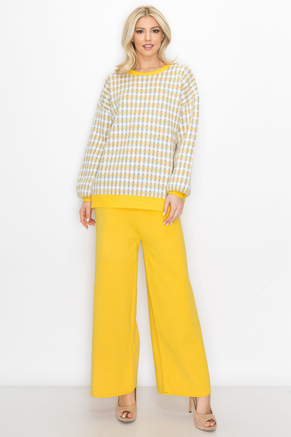 Shelia Stretch Knitted Sweater Pant