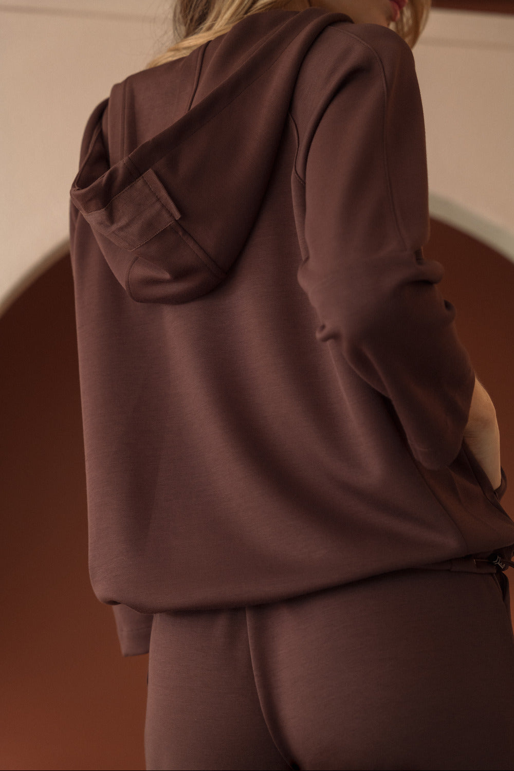 Kari Pointe Knit Hoodie Jacket