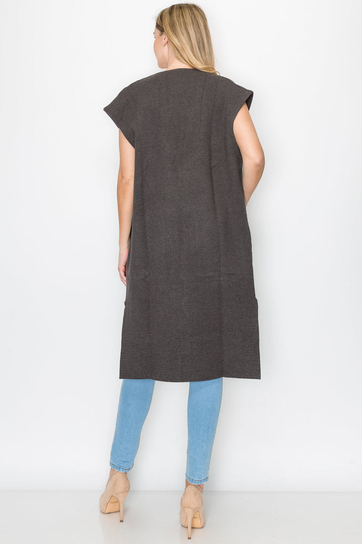 Sarie Stretch Knitted Sweater Vest