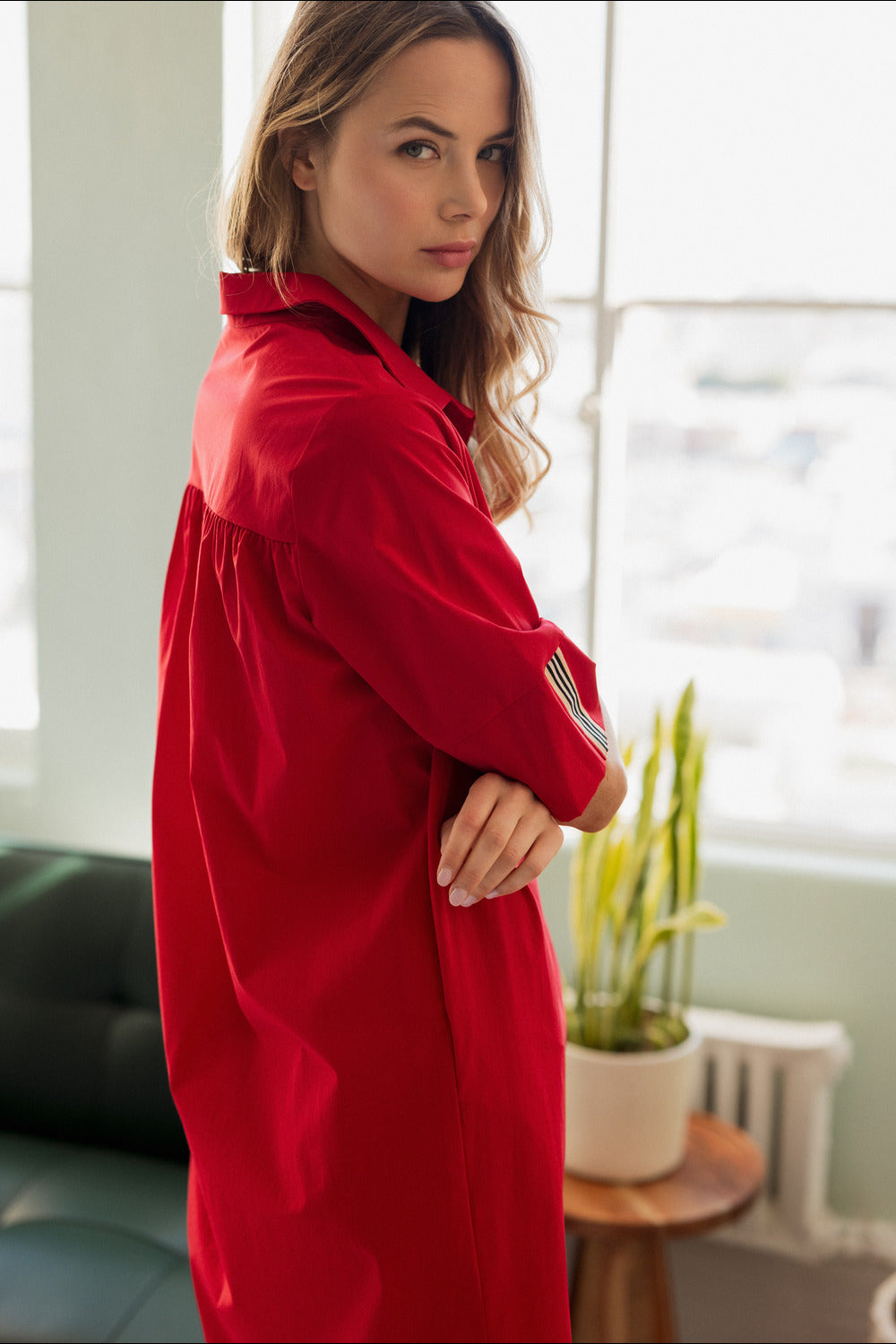 Wendi Woven Tunic Dress