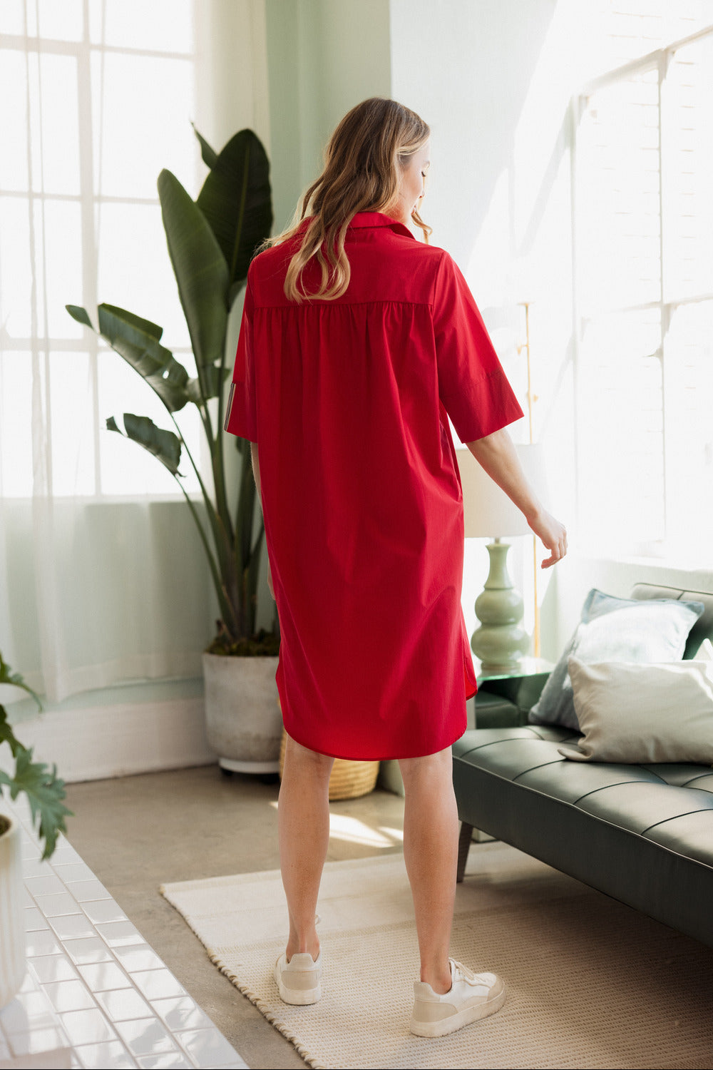 Wendi Woven Tunic Dress