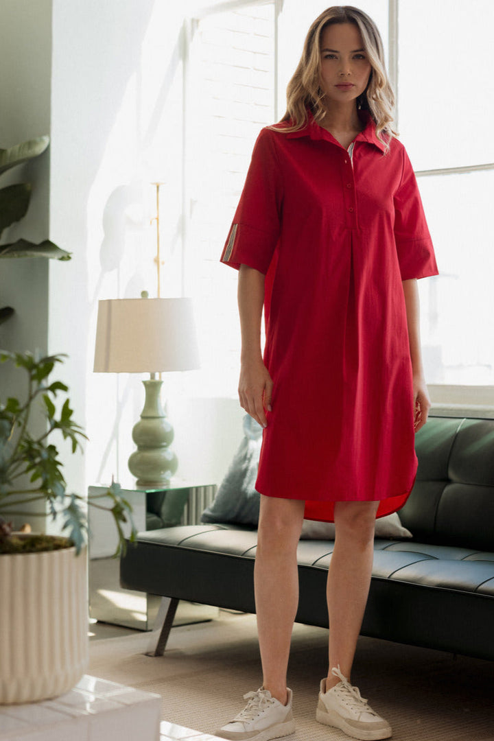 Wendi Woven Tunic Dress