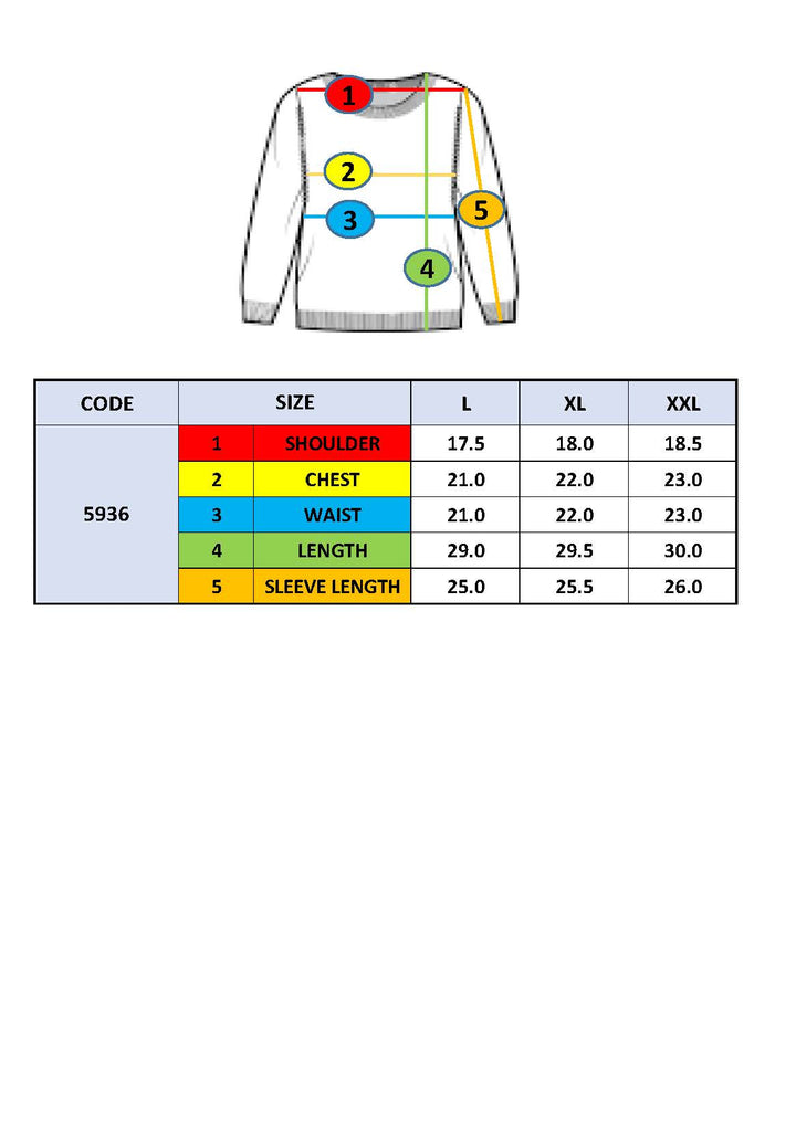 The caravan crewneck(Pure platinum)