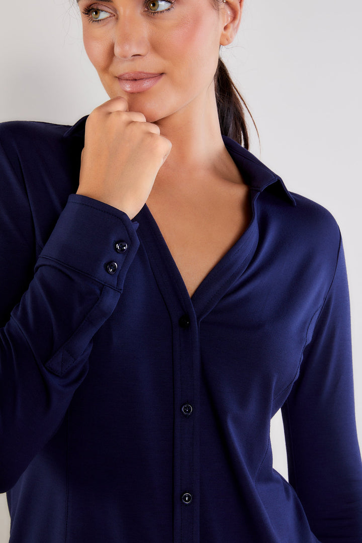 Nikki Longsleeve Pique Shirt