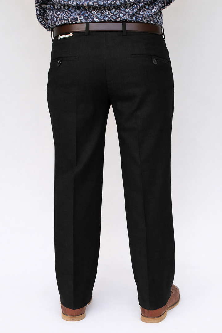 Wool Dress Pant - Classic Fit  Black