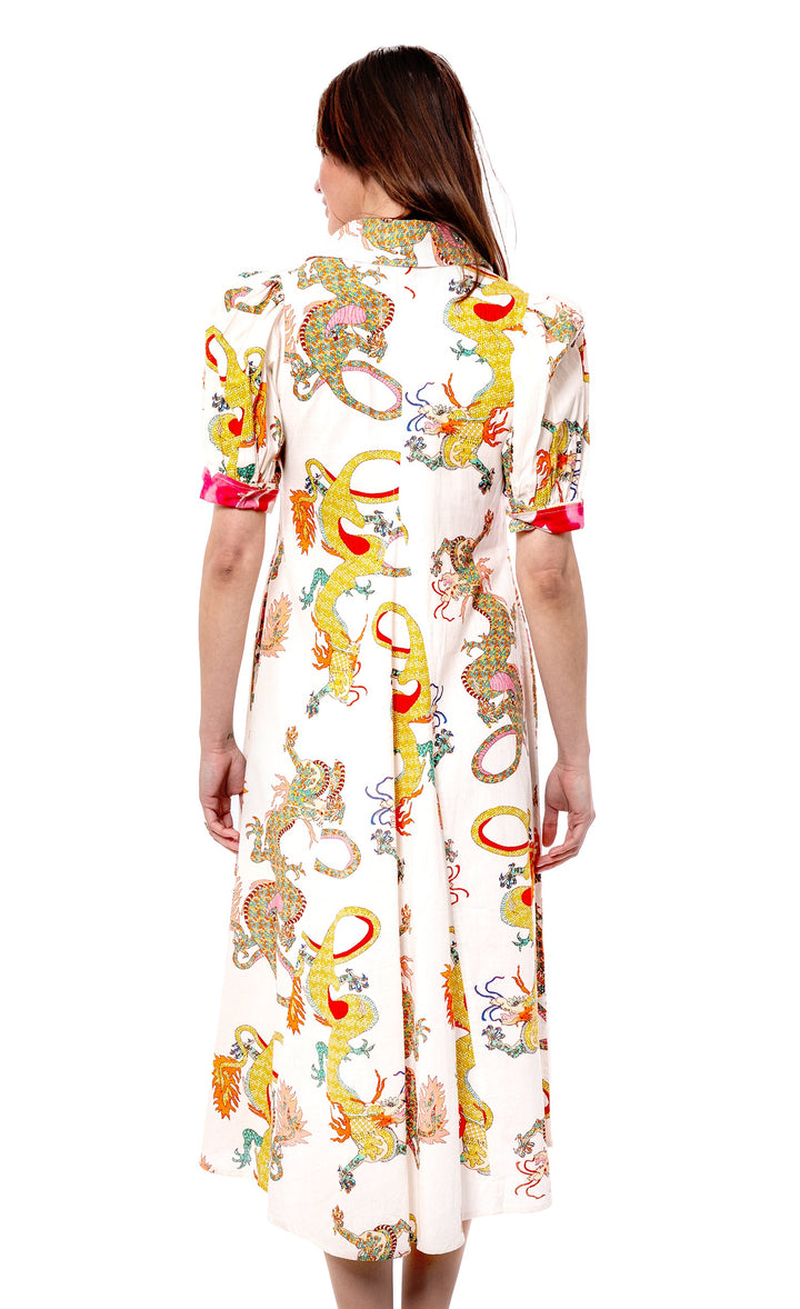 Montauk Dress White Dragon