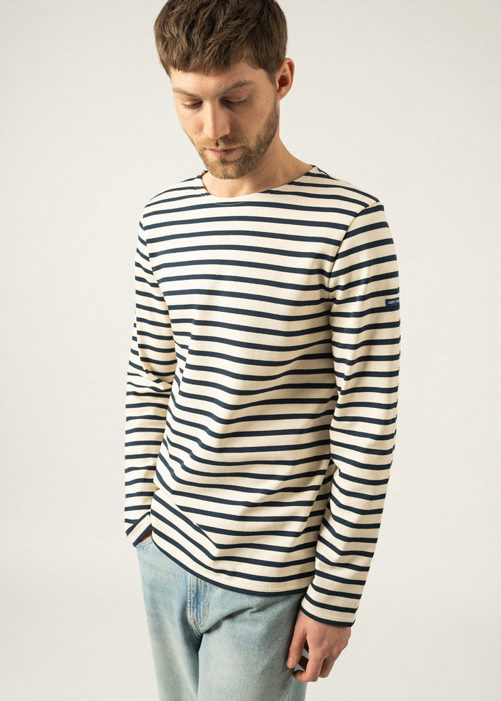 MERIDIEN MODERNE - Original Breton Shirt (ECRU / NAVY)