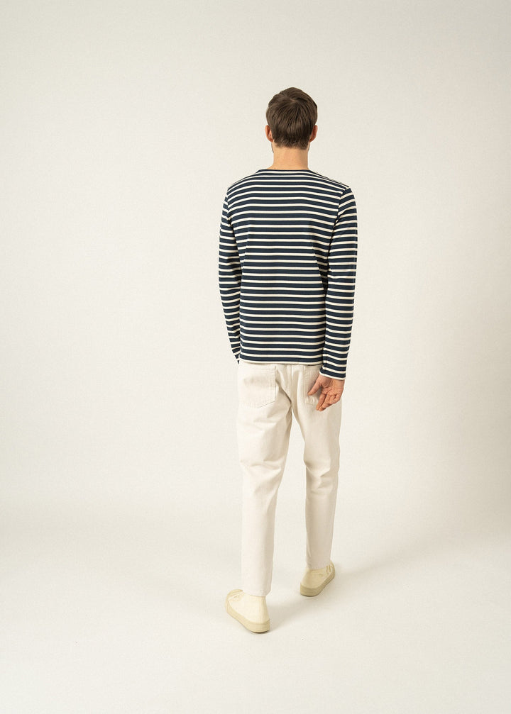 MERIDIEN MODERNE - Original Breton Shirt(NAVY / ECRU)