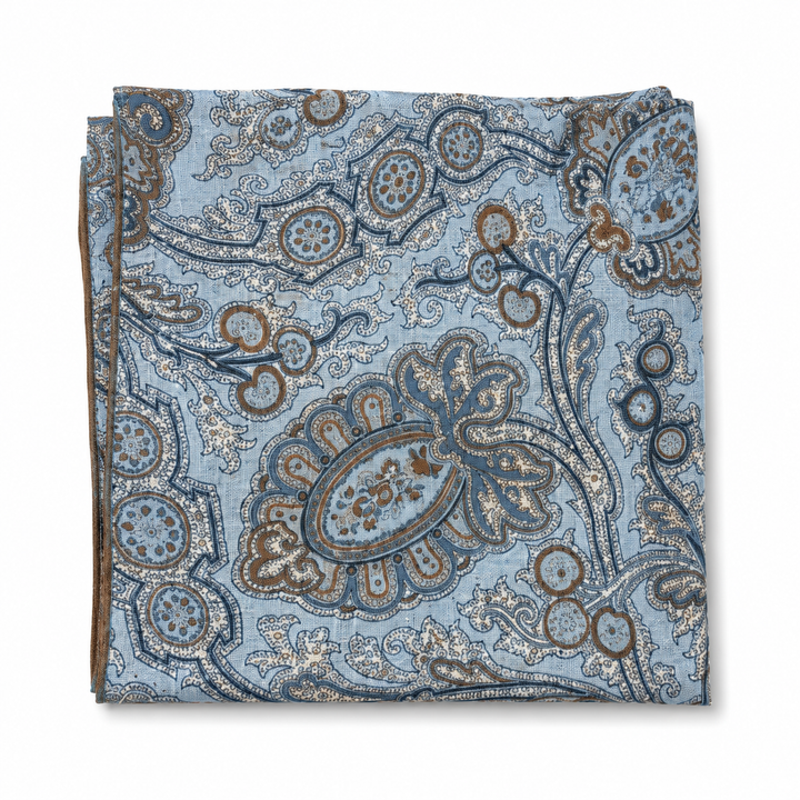 Cotton/Cashmere Printed Handkerchiefs
