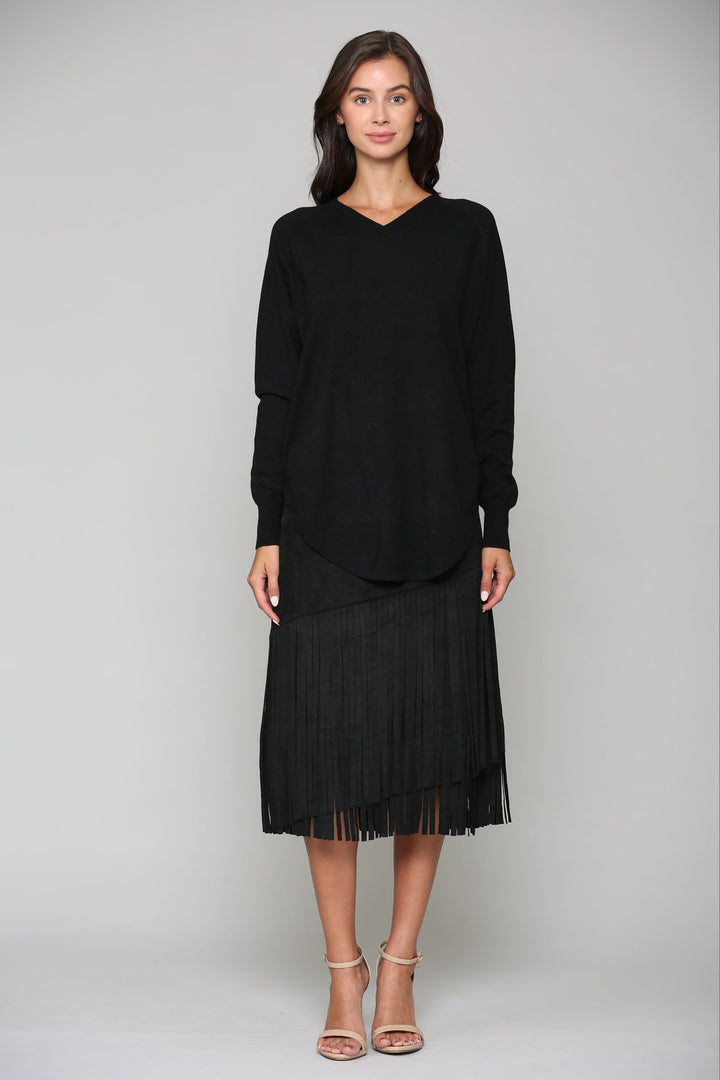 Sadie Stetch Knitted Sweater