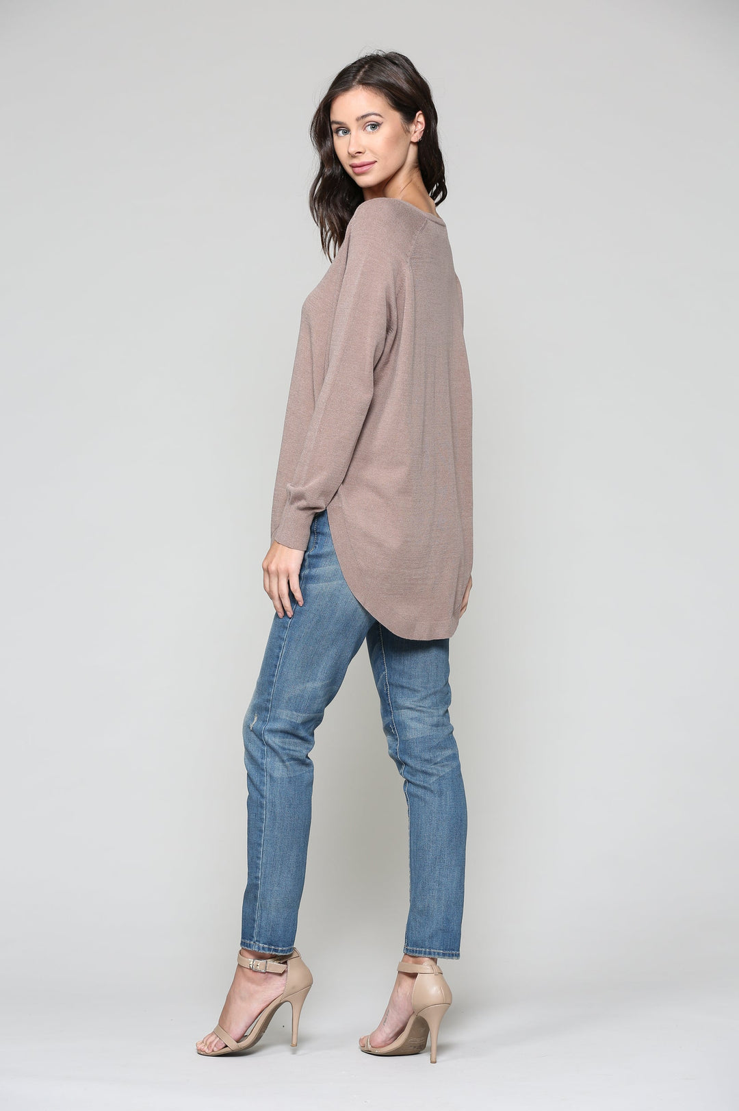 Sadie Stetch Knitted Sweater