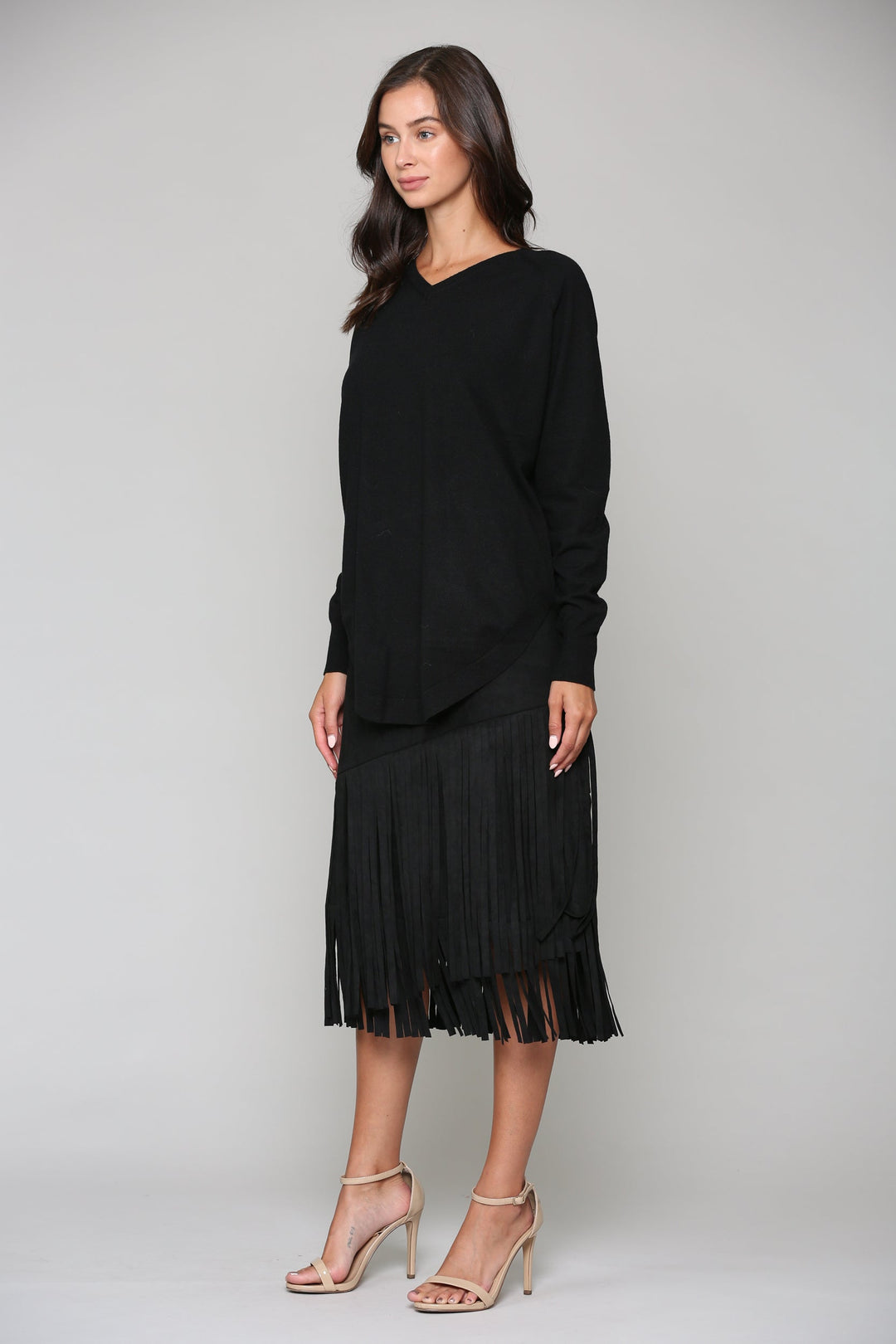 Sadie Stetch Knitted Sweater