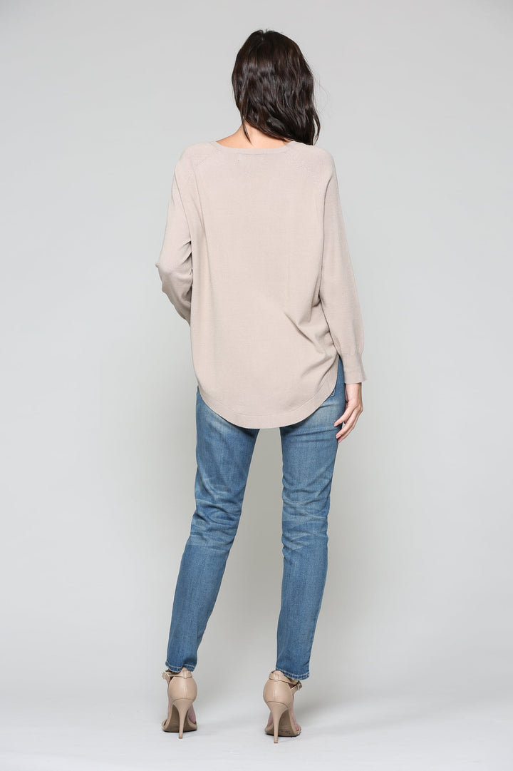 Sadie Stetch Knitted Sweater