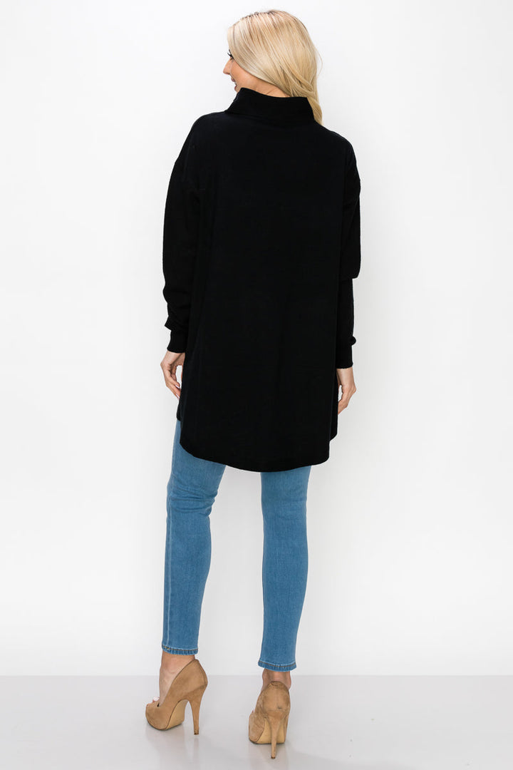 Sarah Stretch Knitted Tunic Sweater