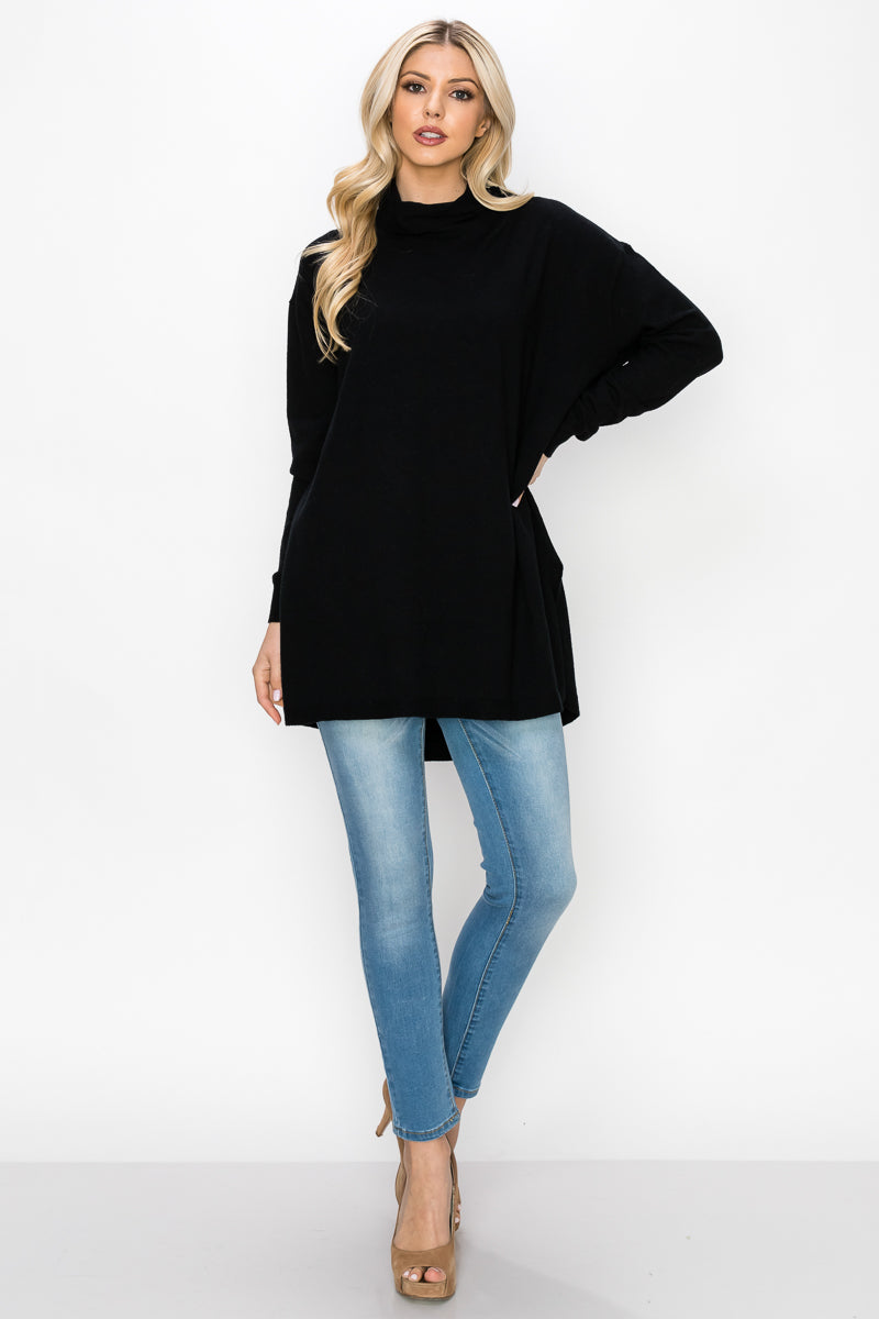 Sarah Stretch Knitted Tunic Sweater