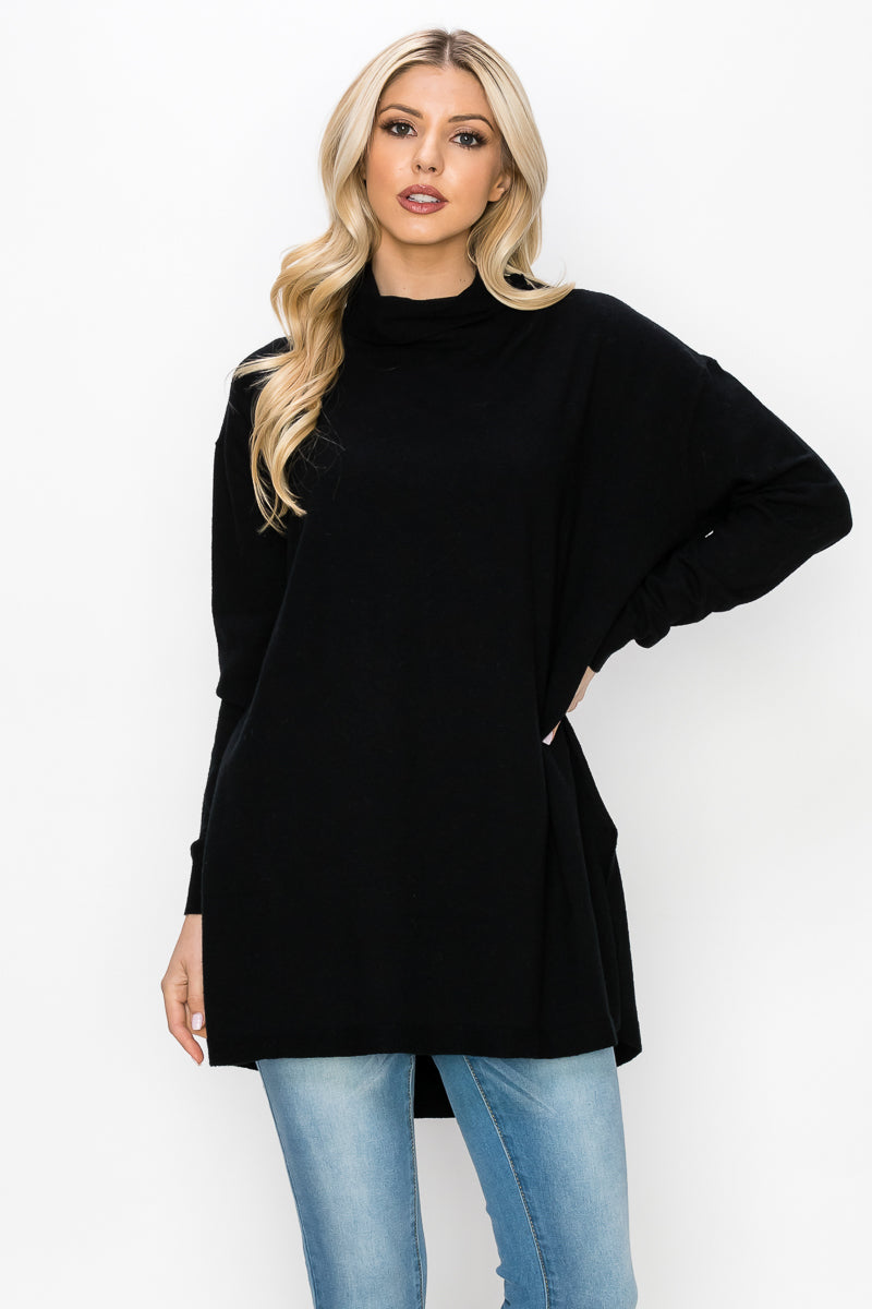 Sarah Stretch Knitted Tunic Sweater