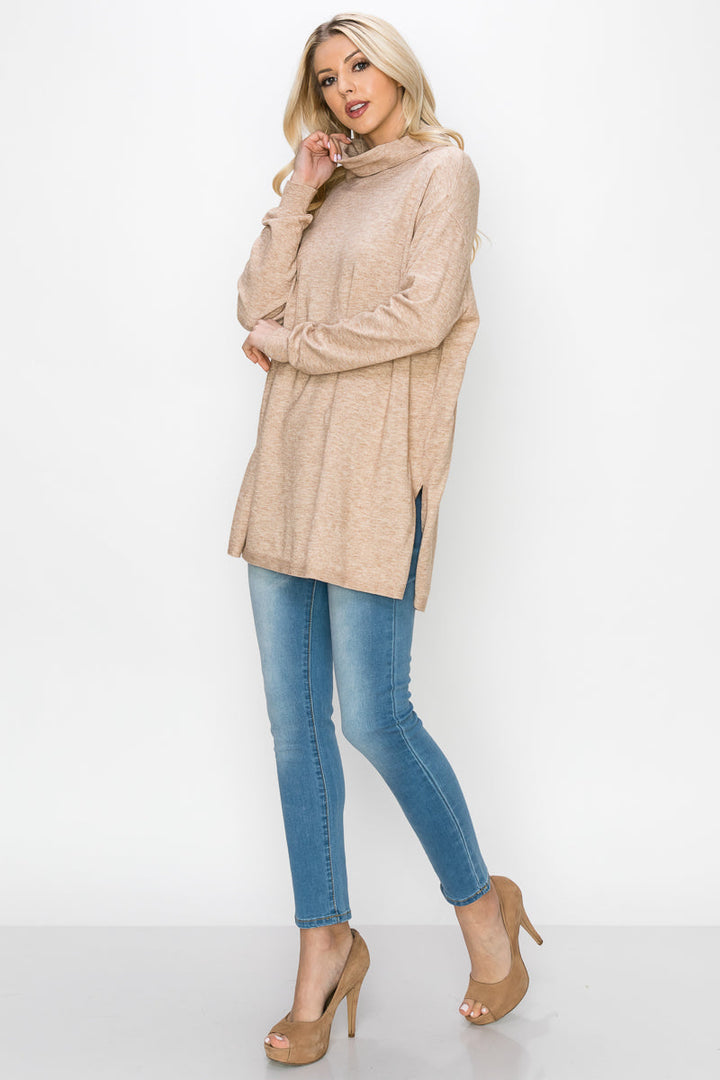 Sarah Stretch Knitted Tunic Sweater