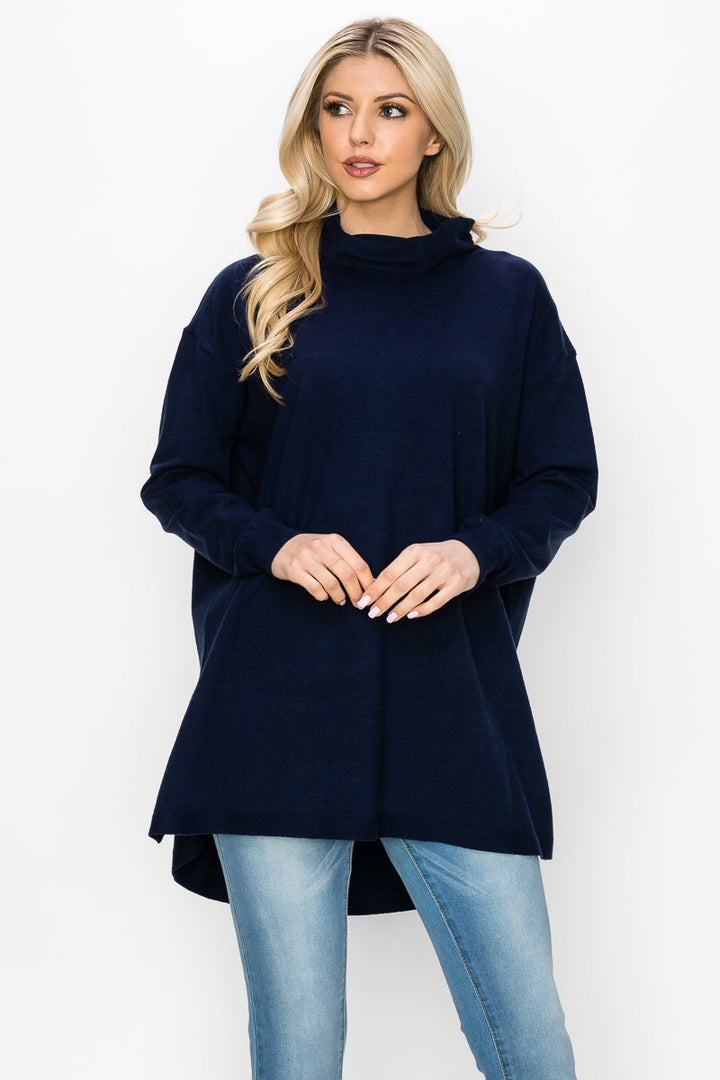 Sarah Stretch Knitted Tunic Sweater