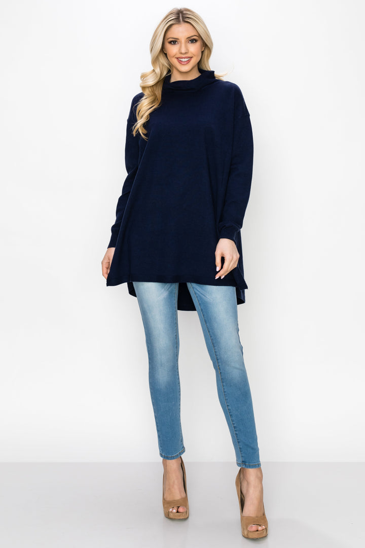 Sarah Stretch Knitted Tunic Sweater