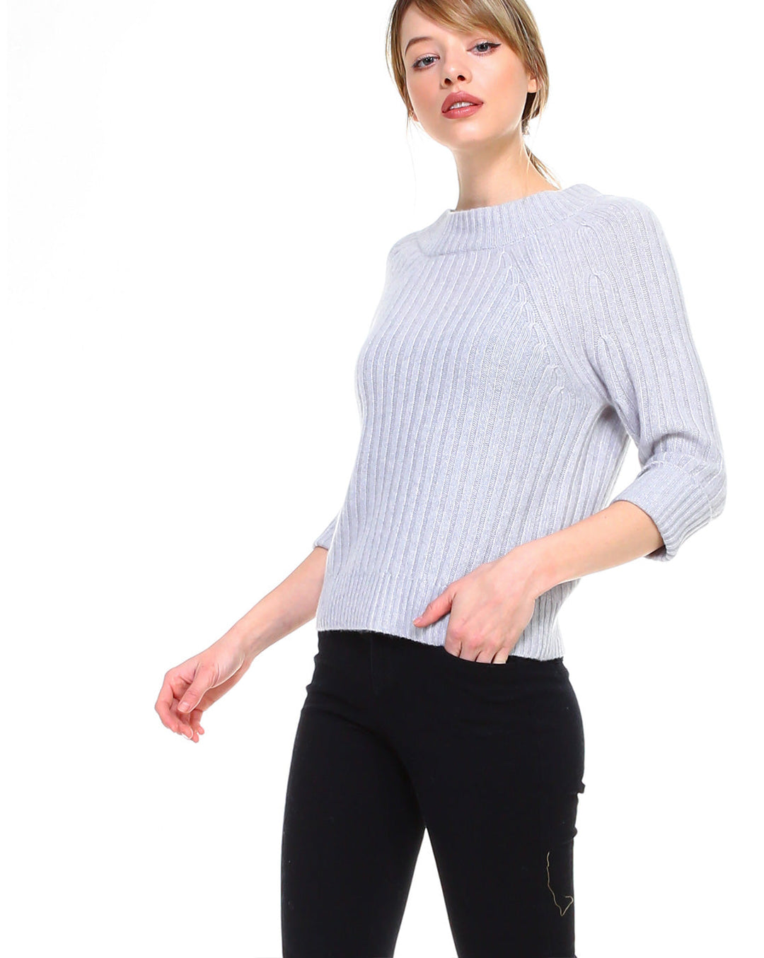 Selma Ribbed Knitted Sweater