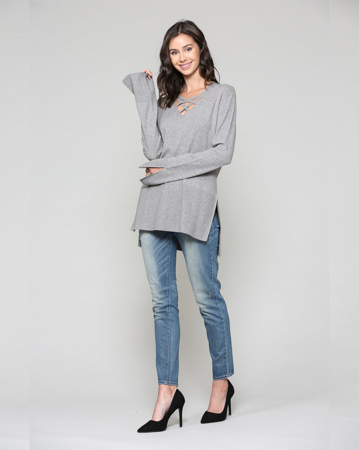 Selena Stretch Knitted Sweater