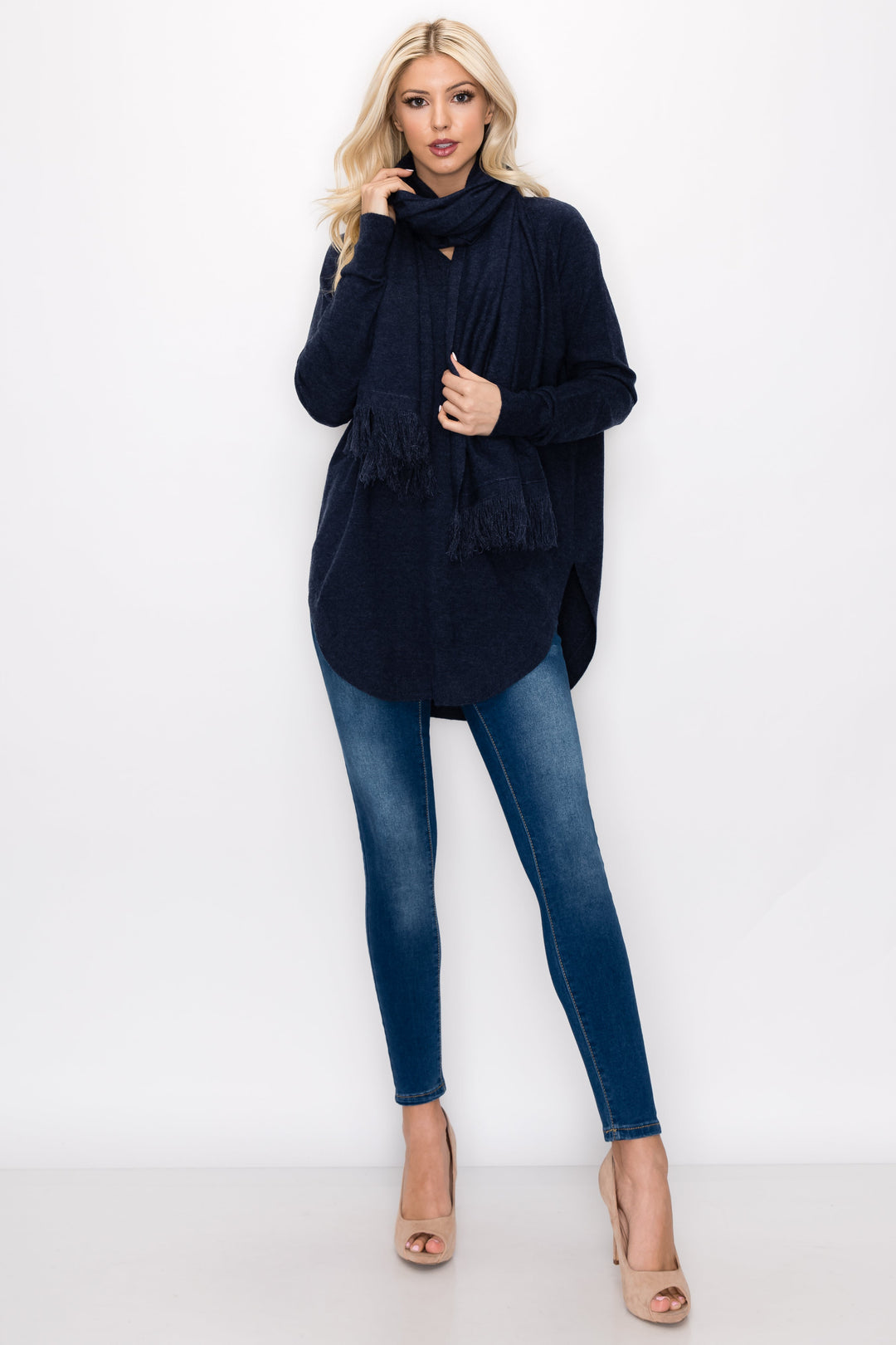 Sadie Stetch Knitted Sweater