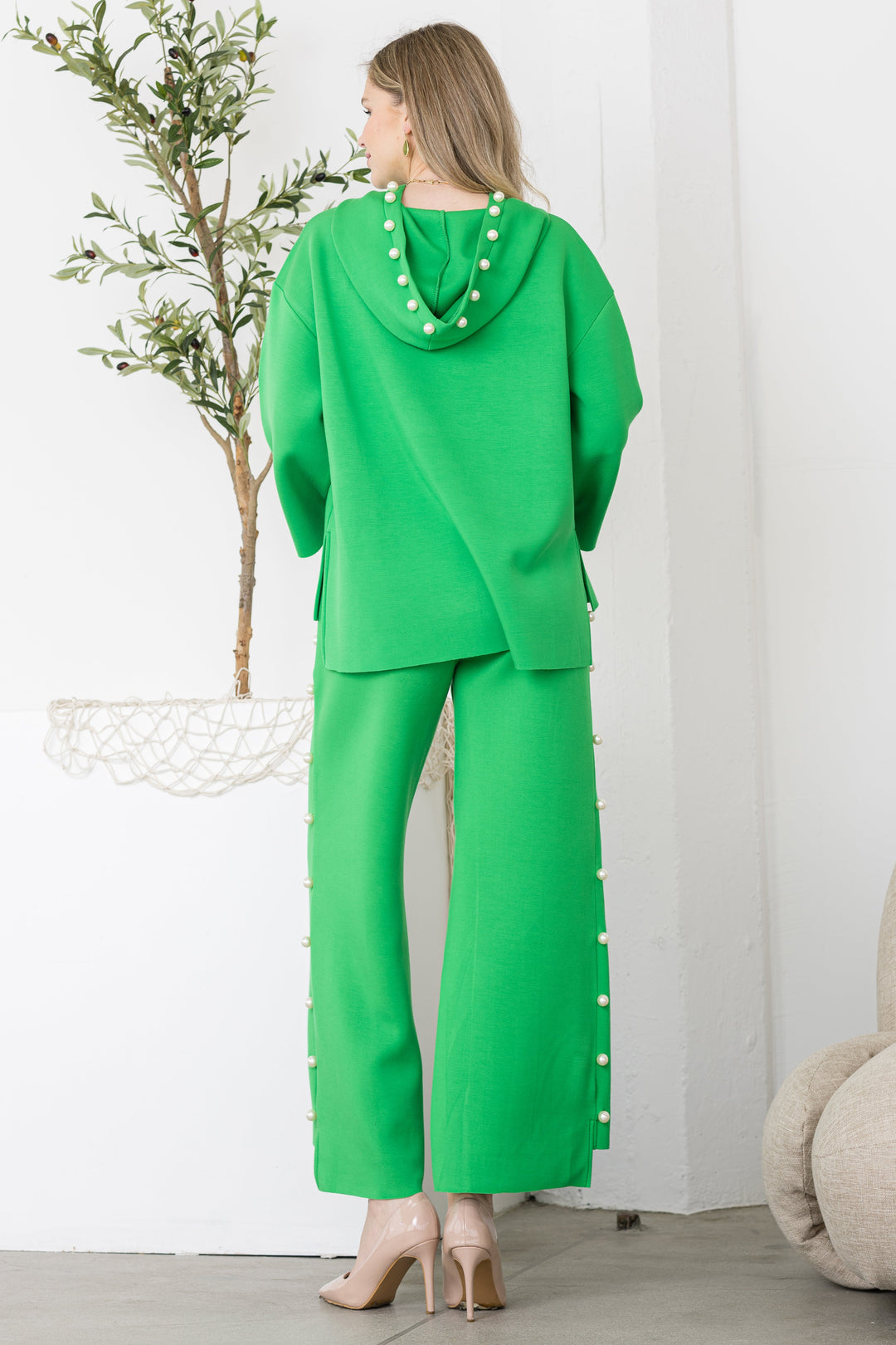 Francine French Scuba Pearl Hoodie