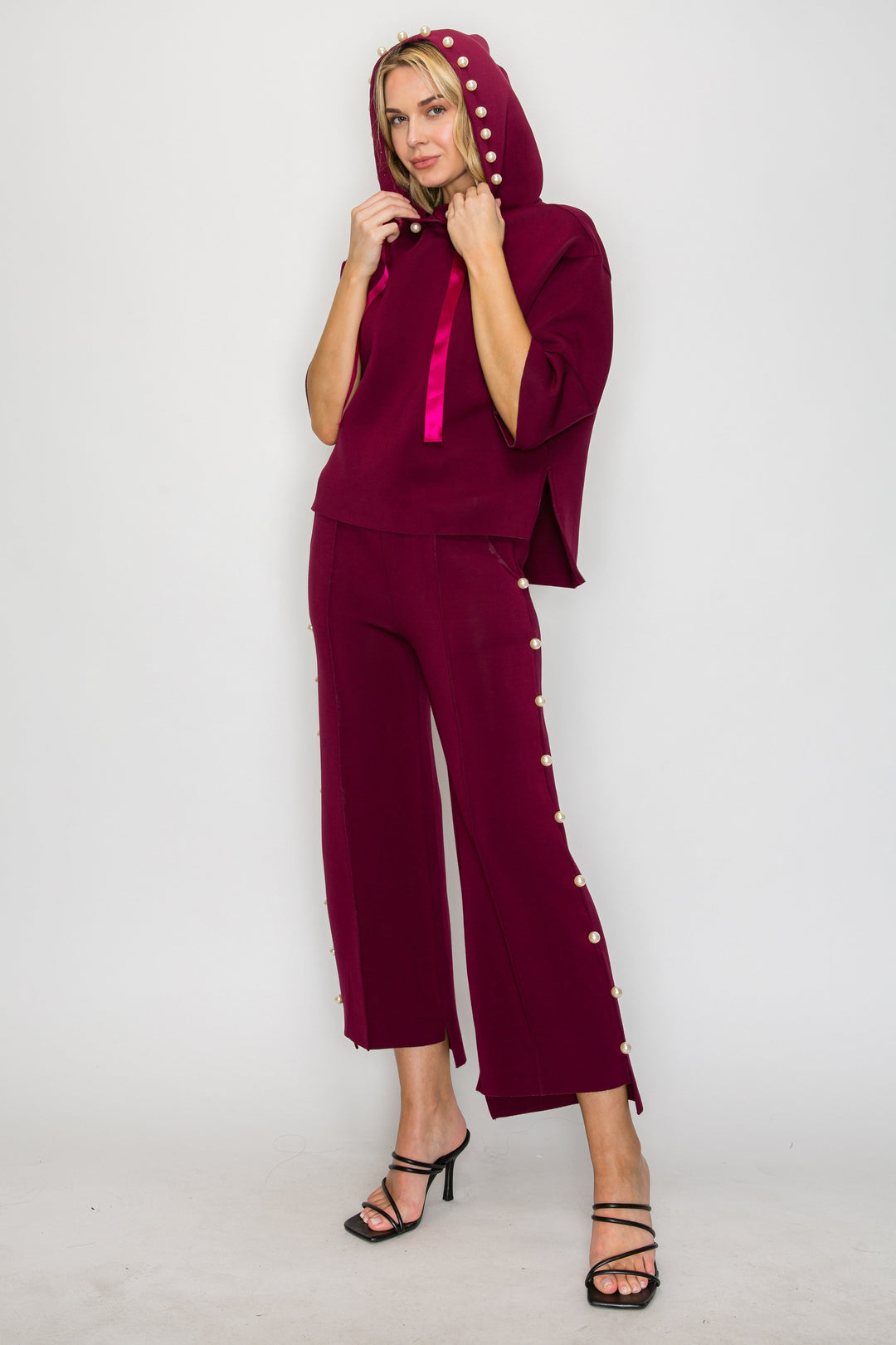 Francine French Scuba Pearl Hoodie