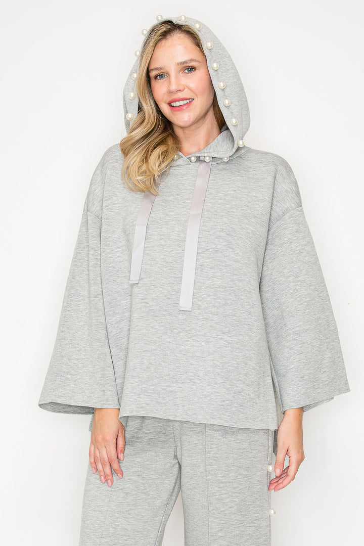 Francine French Scuba Pearl Hoodie