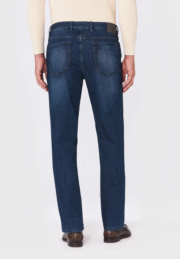 Dude - Dry Denim Pant - Med Blue