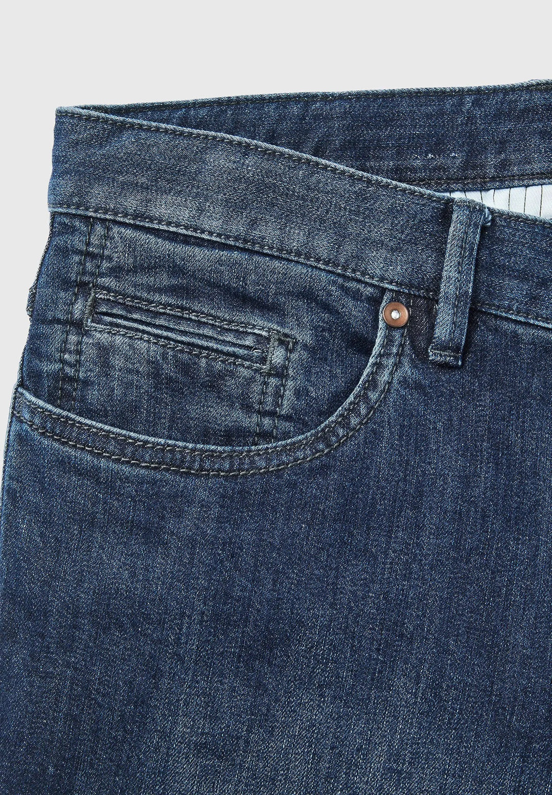 Dude - Dry Denim Pant - Med Blue