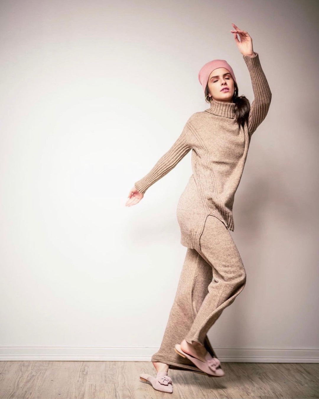 Sabrina Stretch Knitted Sweater