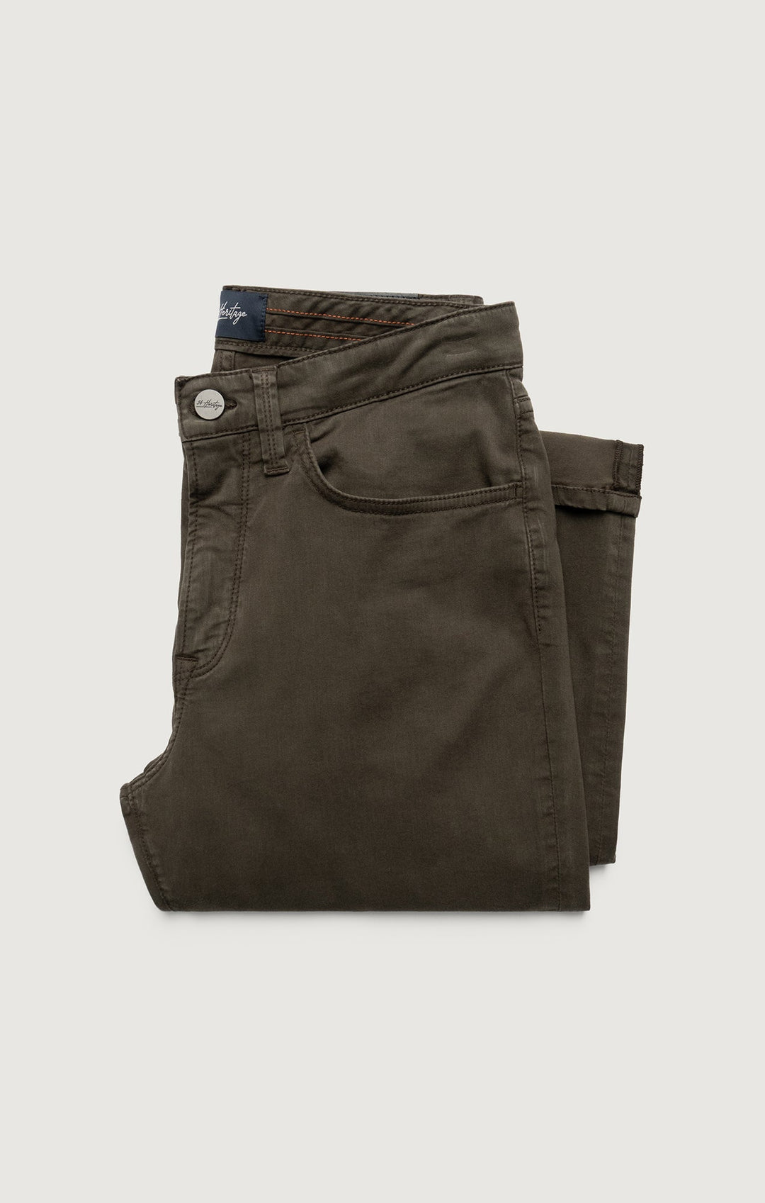 Charisma relaxed straight pants, hem detail