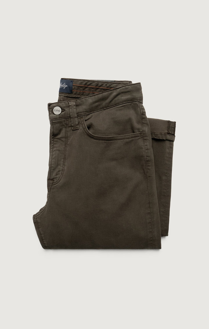 Charisma relaxed straight pants, hem detail