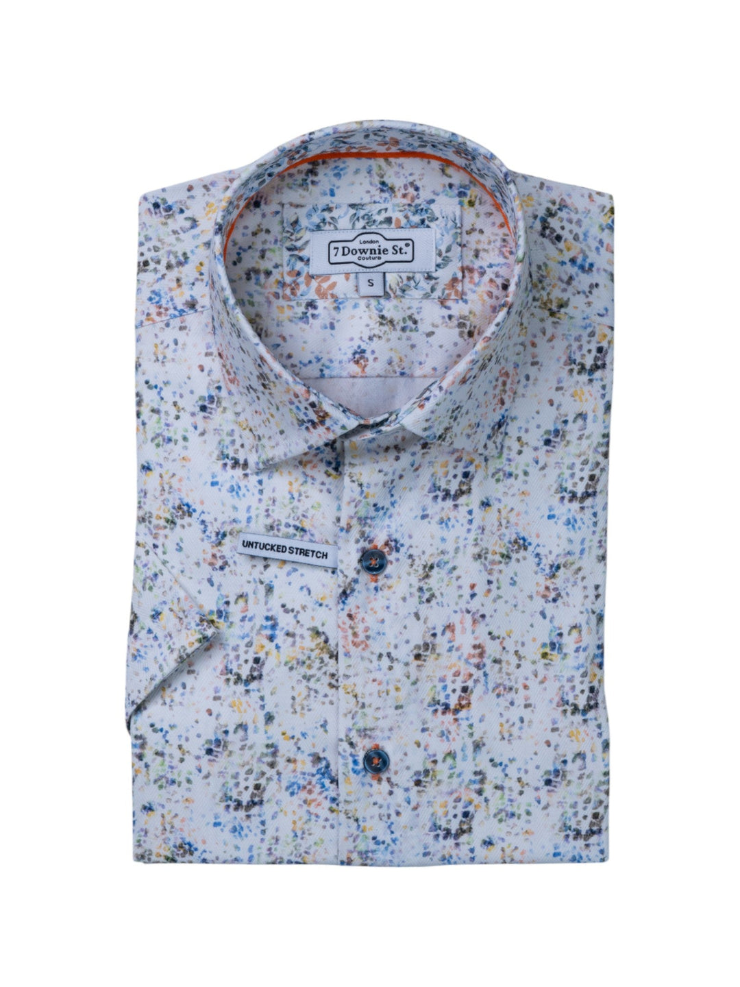 jermyn street dress shirts Navy Fine Pencil Stripe Twill Men's Shirt Available in Four Fits
