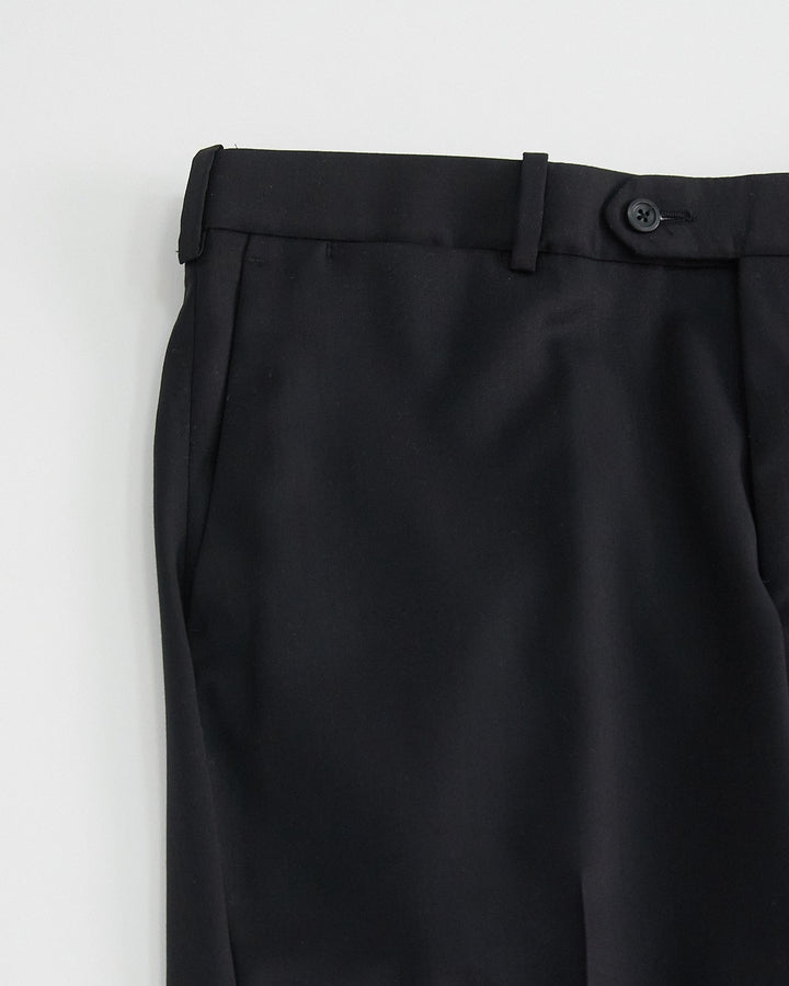Cade Super 100S Wool Pants - Black