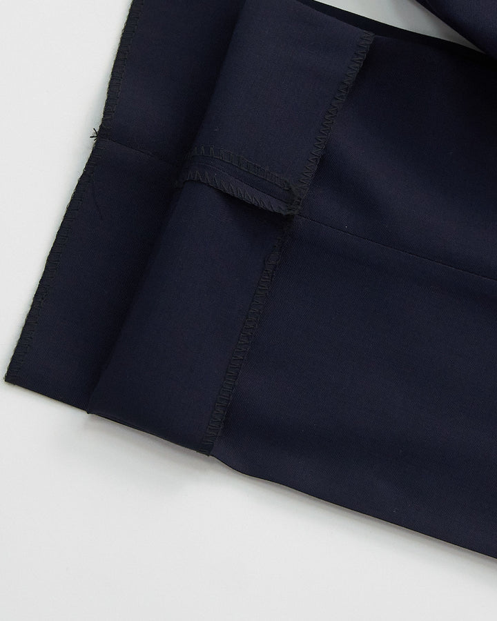 Navy Blue Wool Trousers