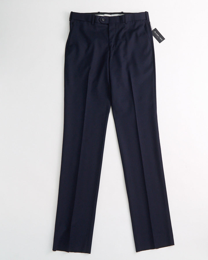 Navy Blue Wool Trousers