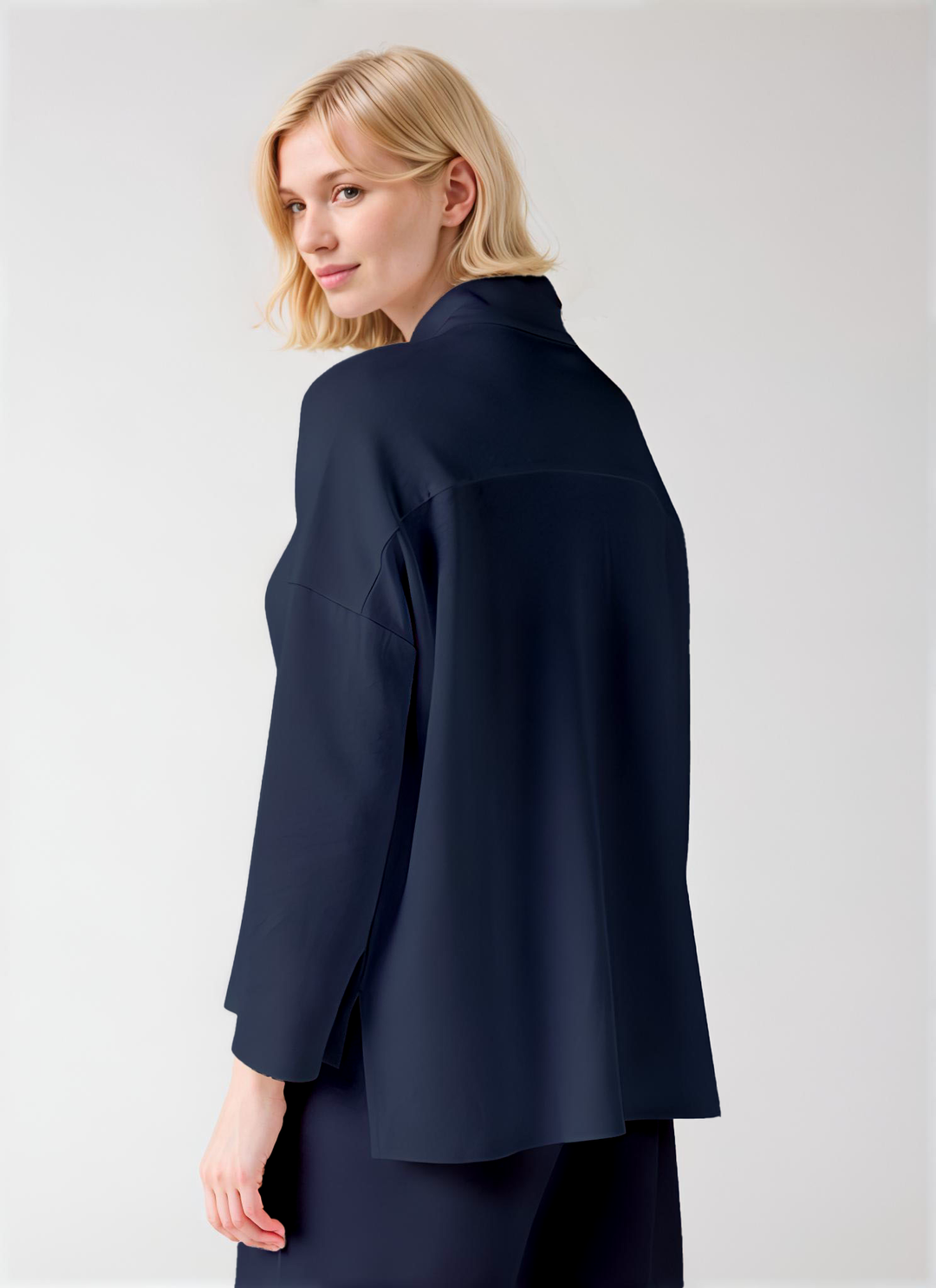 Long Sleeved Shirt - Marine