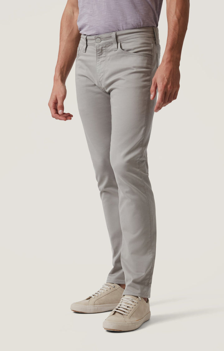 Charisma Relaxed Straight Pants - Platinum Coolmax