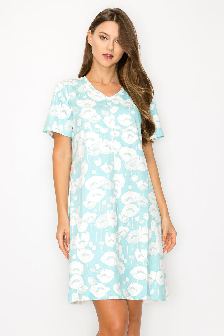 Audrey Stretch Suede Dress - Azalea Flower