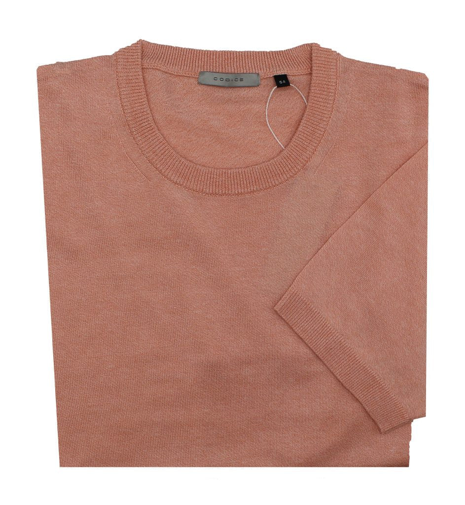 Short Sleeves T-Shirt - Peach